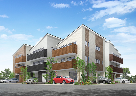 戸建住宅外観パース